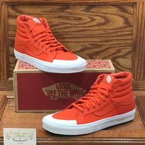 Vans Sk8 Hi Reissue 13 Canvas Pureed Pumpkin Shoes